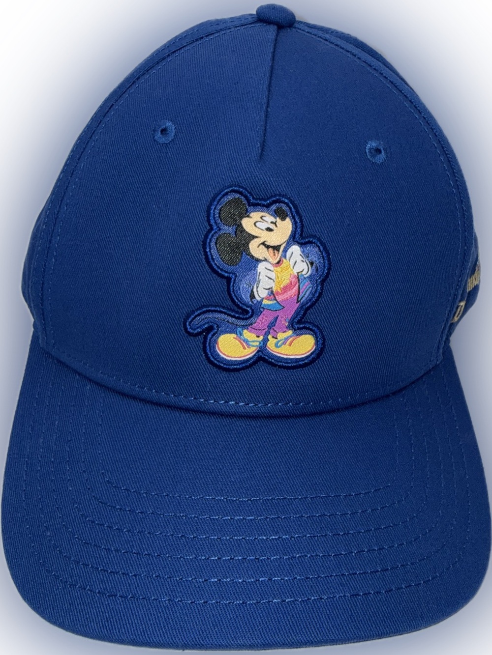 Disneyland 70th Anniversary Mickey Mouse Blue Adult Baseball Cap